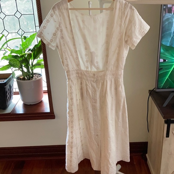 Sézane Odalie Dress in Off White - Picture 4 of 4